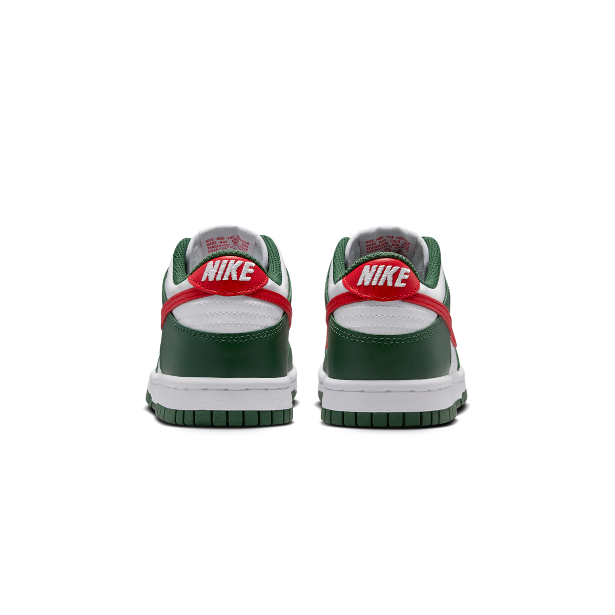 Nike Dunk Low Fir White University Red (GS) | IO7453-323