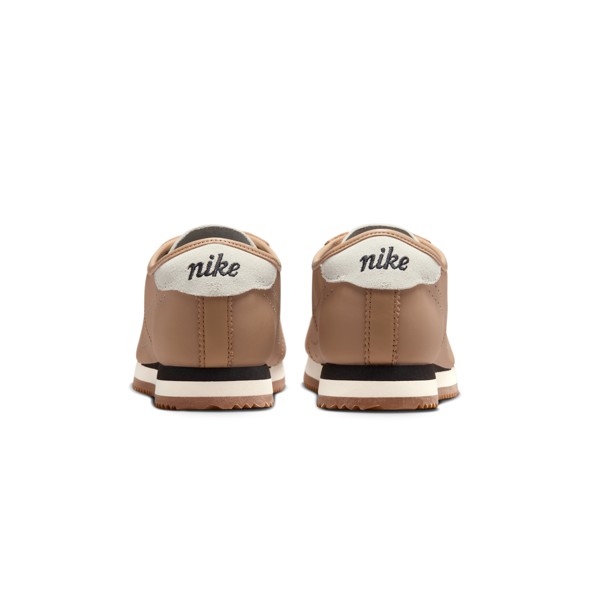 Nike Cortez Leather Pale Shale Sail Perforated Swoosh (Women's) | HQ1841-200