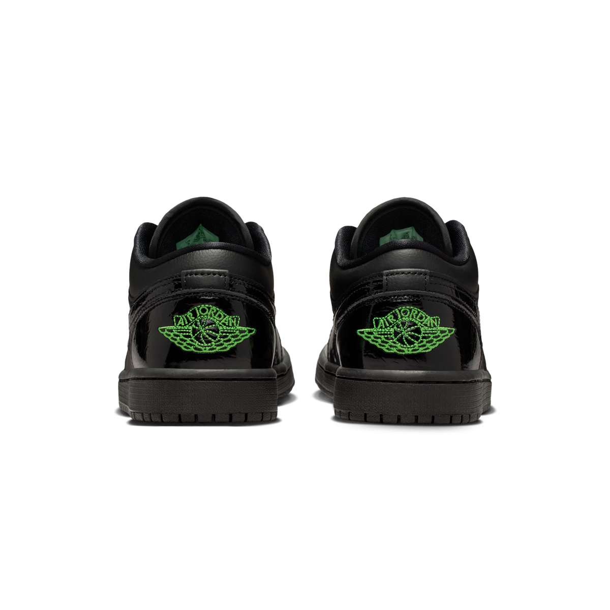 Jordan 1 Low SE Black Croc Scream Green (Women's)