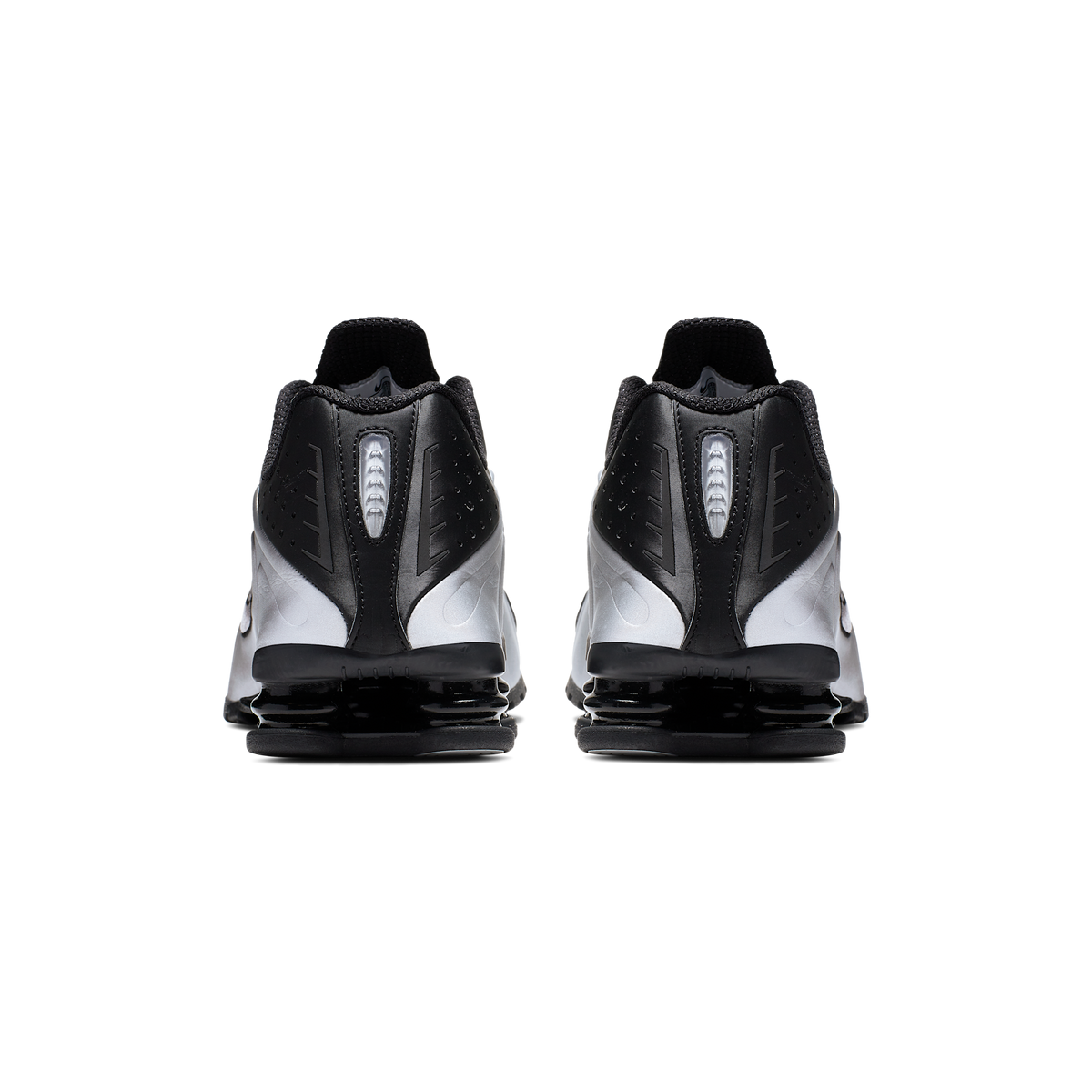 Nike Shox R4 Black Metallic Silver