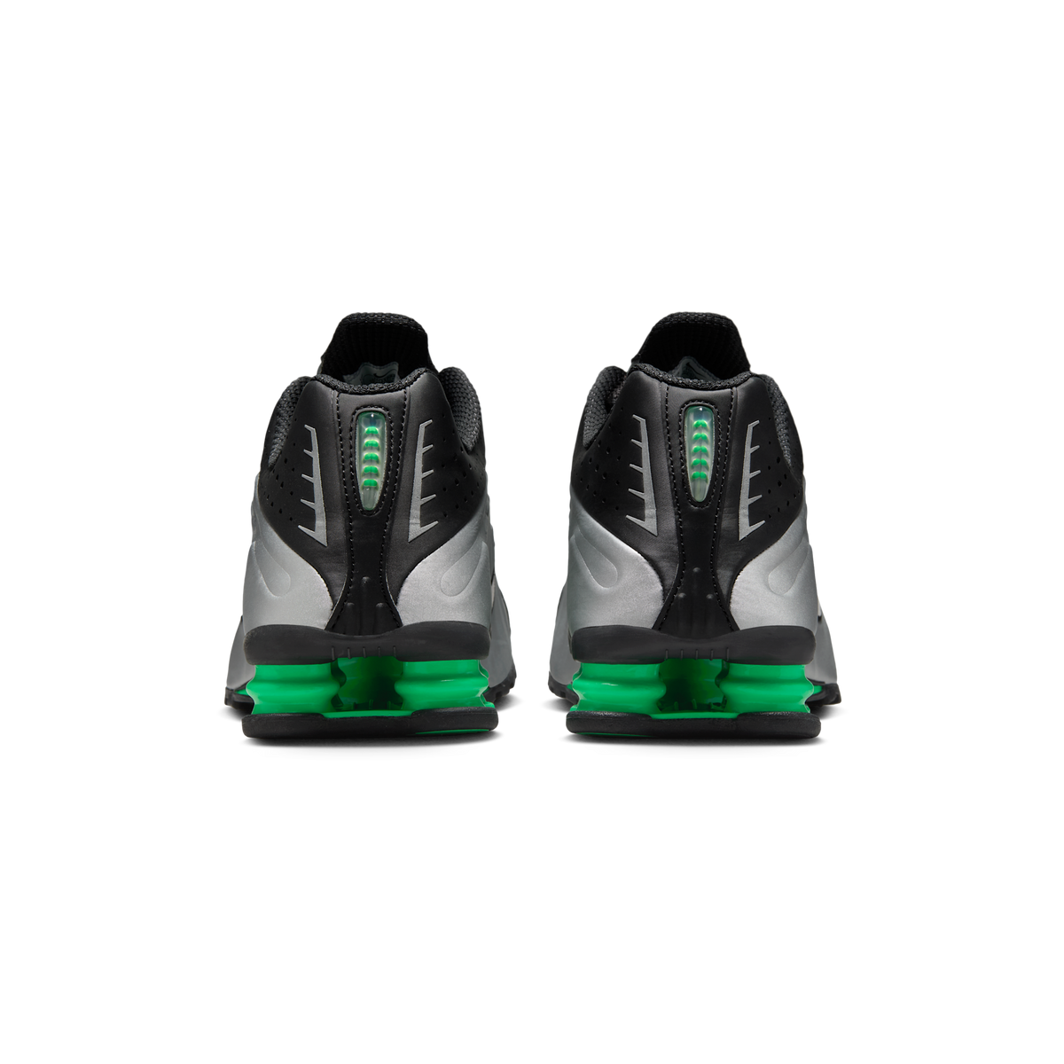 Nike Shox R4 Metallic Silver Green Shock | HQ1988-006