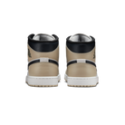Jordan 1 Mid Summit White Off Noir Rattan