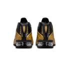 Nike Shox R4 Black Metallic Gold (Women's) | AR3565-005