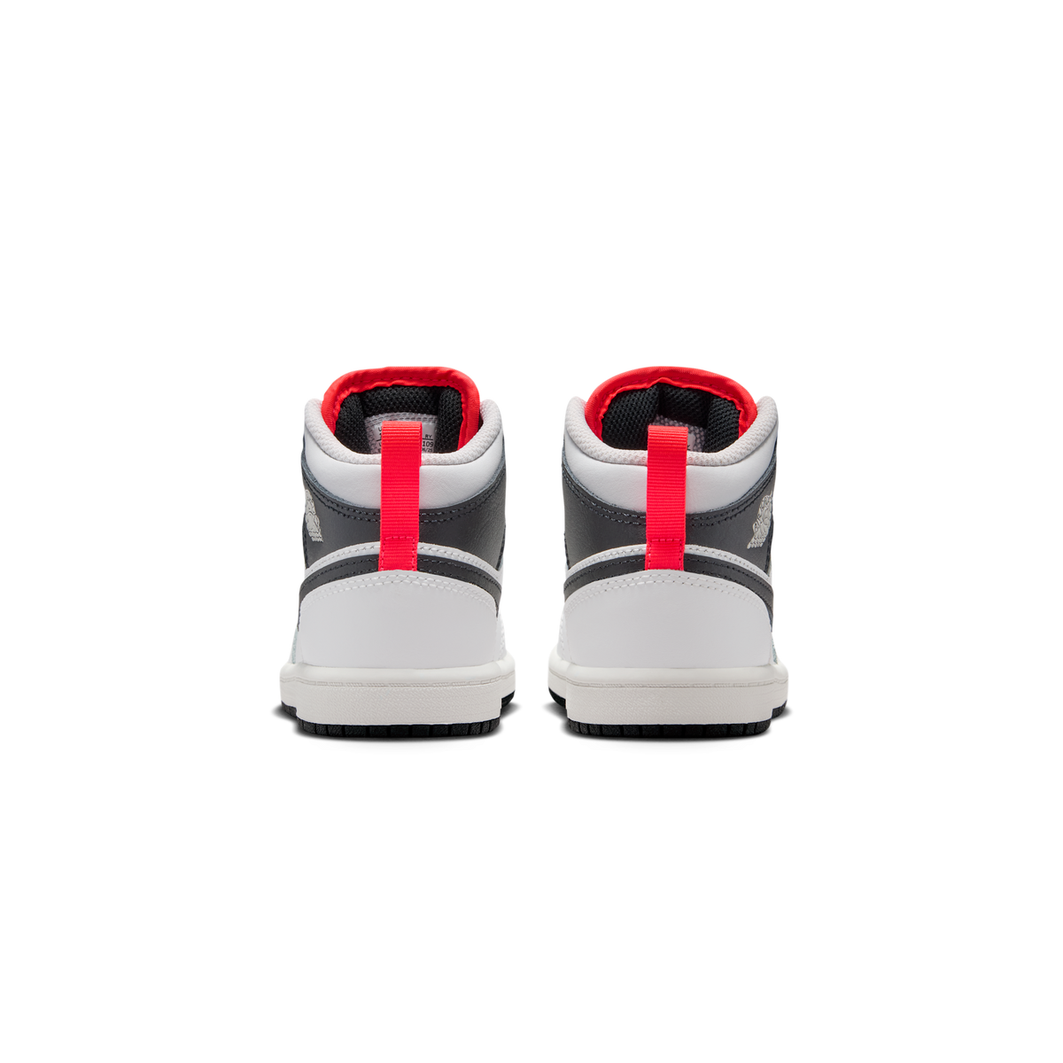 Jordan 1 Mid Summit White Infrared Black (PS)