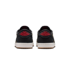 Jordan 1 Retro Low OG Laser Black University Red
