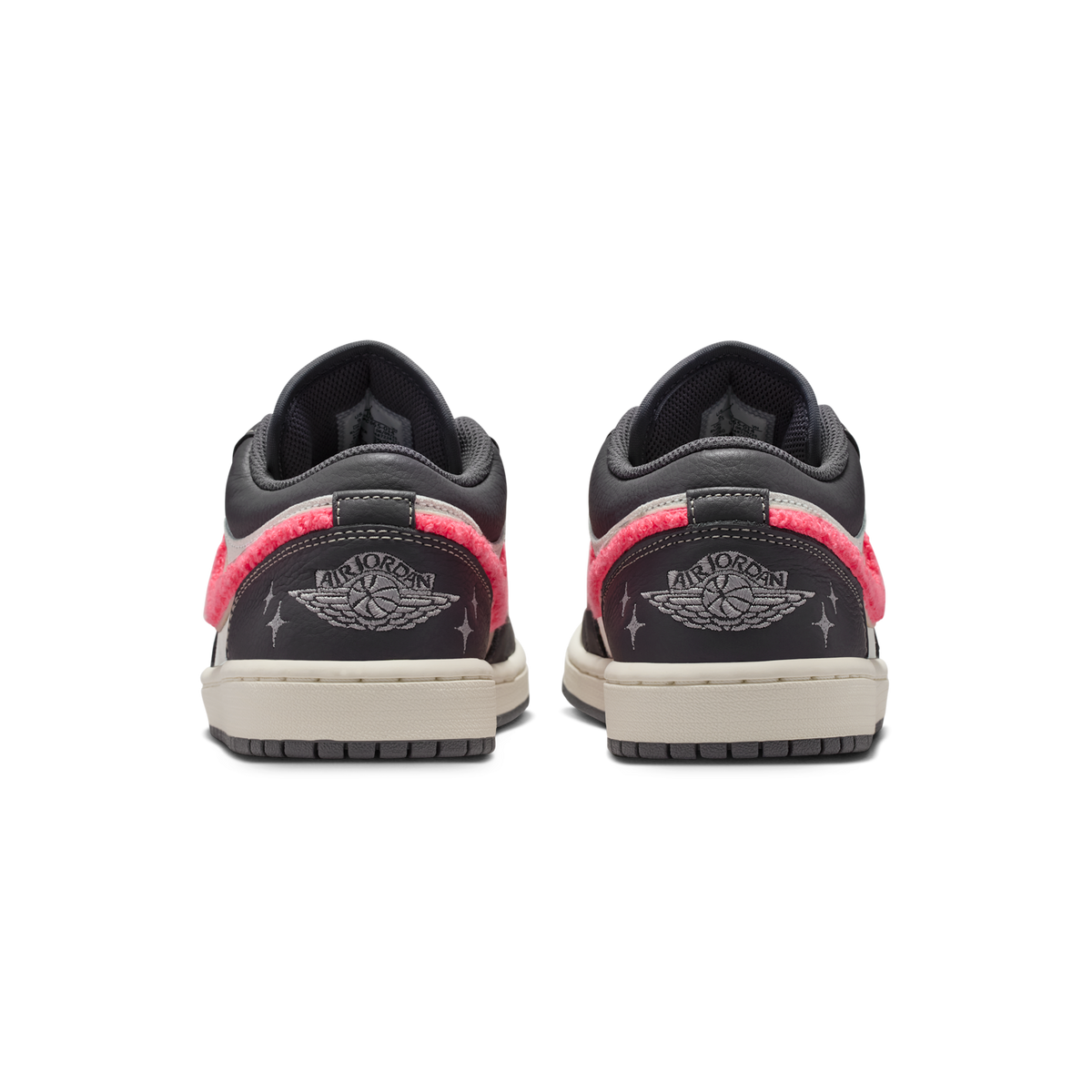 Jordan 1 Low Light Graphite Hot Punch (Women's)