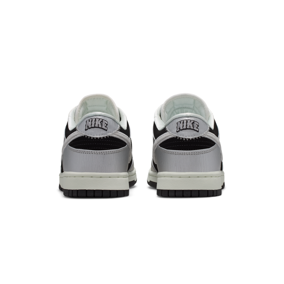 Nike Dunk Low Retro Starter Jacket Metallic Silver Black