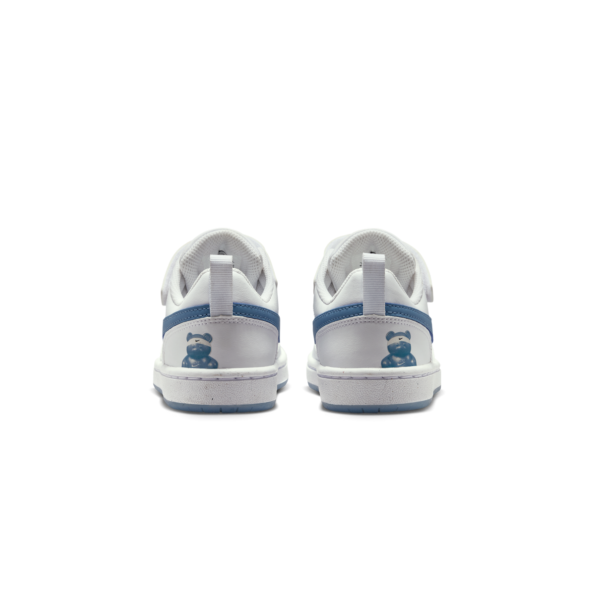 Nike Court Borough Low White Work Blue (PS)