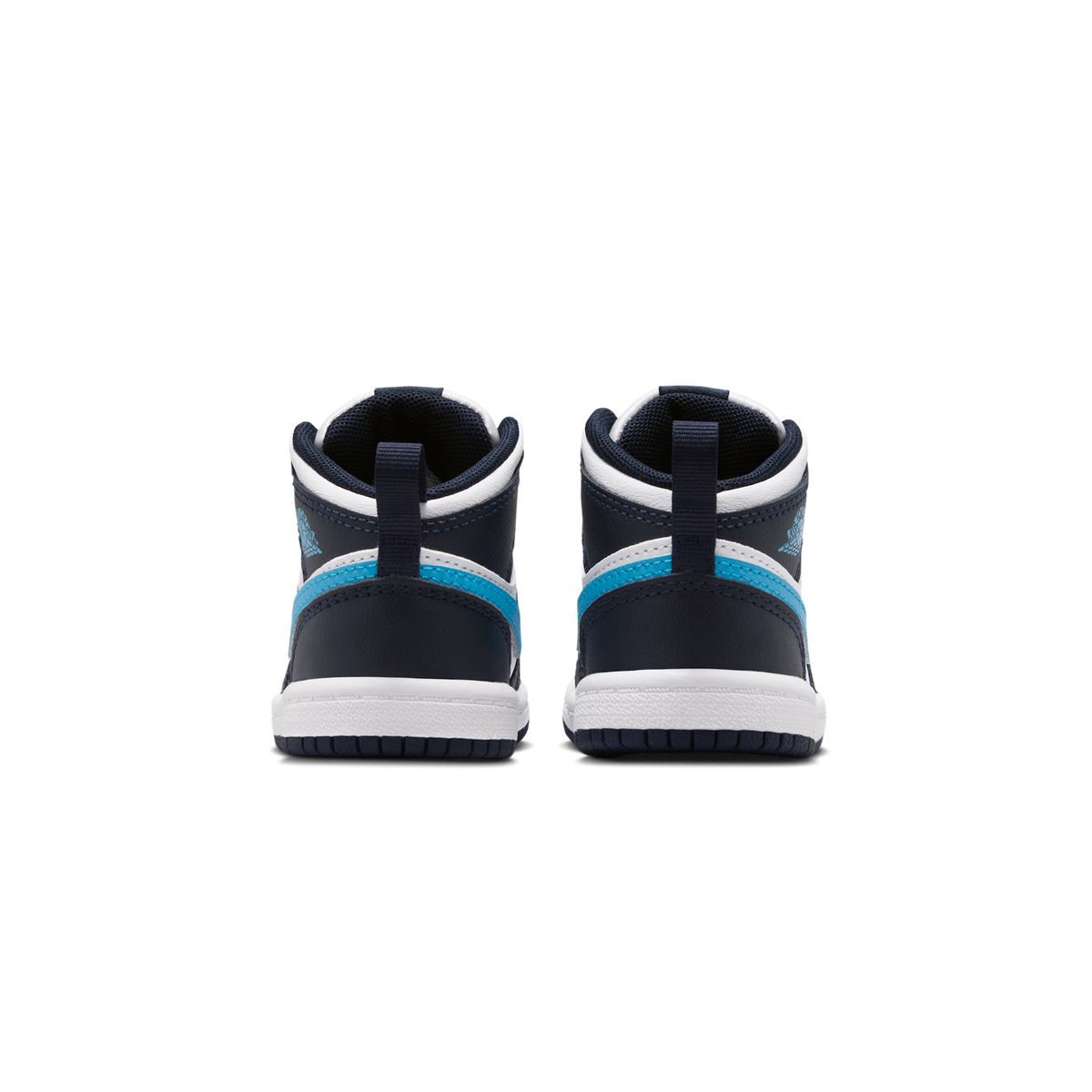 Jordan 1 Mid Obsidian Dark Powder Blue (TD)