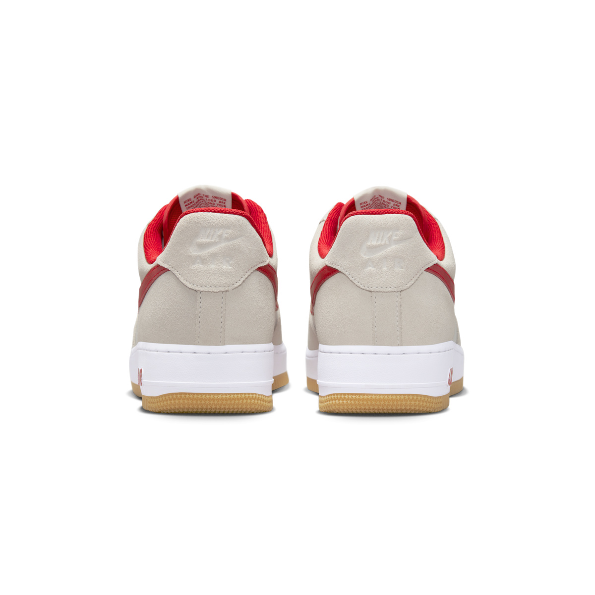 Nike Air Force 1 Low '07 LV8 Summit White Varsity Red Gum