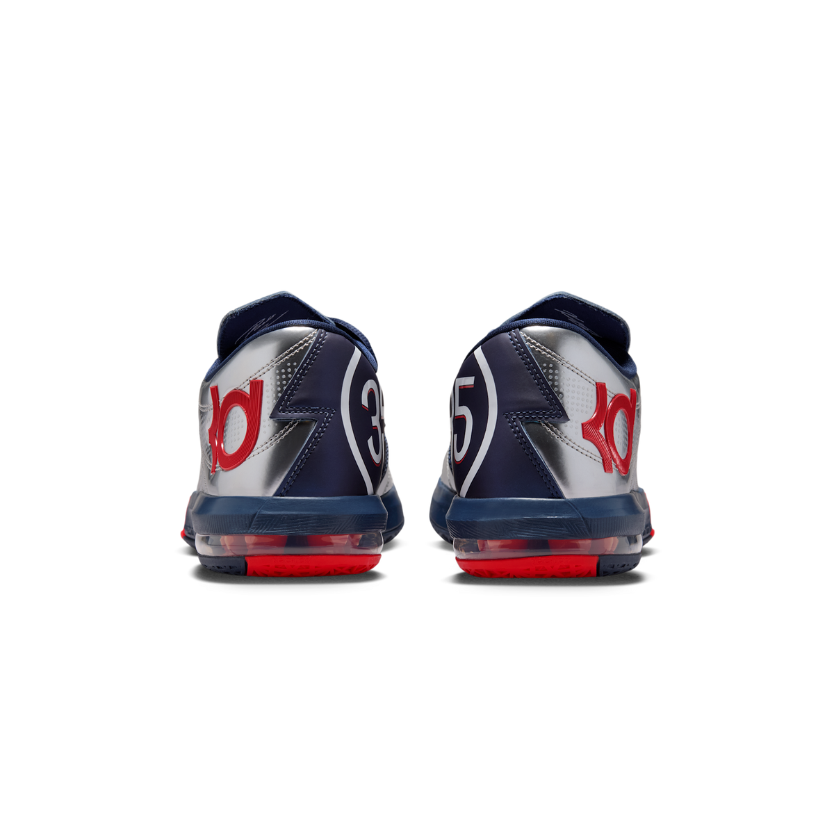 Nike KD 6 PSG Paris Saint-Germain Metallic Silver Navy