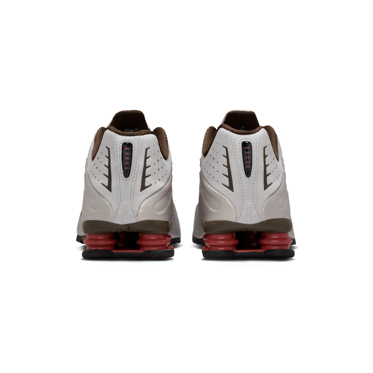 Nike Shox R4 Grey Dark Hazel Dusty Peach