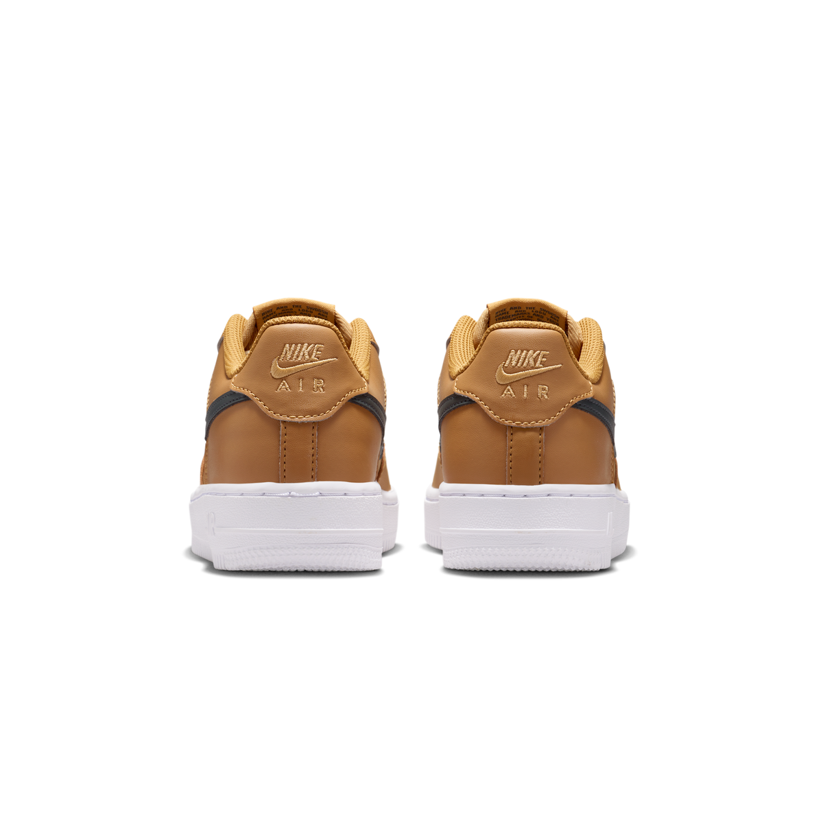 Nike Air Force 1 Low Wheat Club Gold White Anthracite (GS)