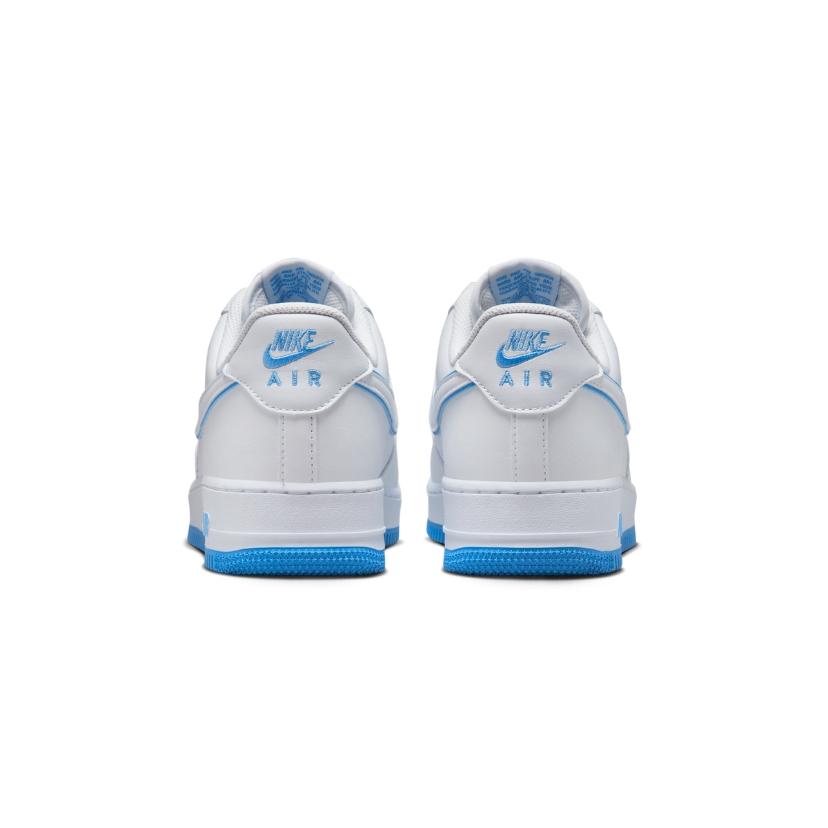 Nike Air Force 1 '07 Low White University Blue Sole
