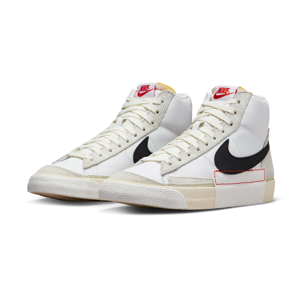 Nike Blazer Mid 77 Pro Club White Black Light Bone Summit White | DQ7673-100