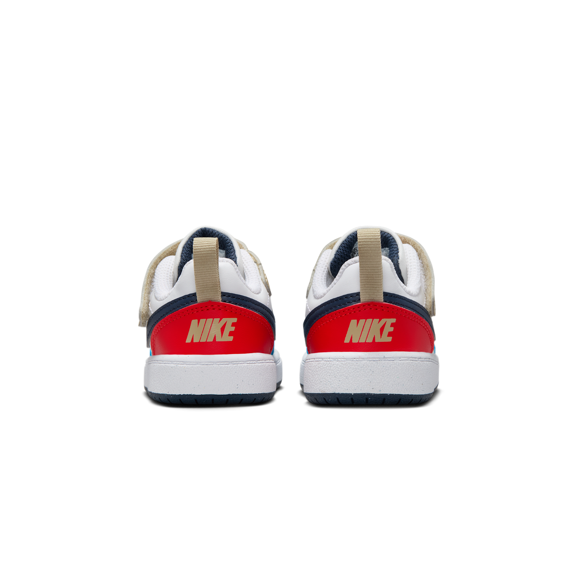 Nike Court Borough Low Recraft White Thunder Blue Light Crimson (TD)