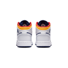 Jordan 1 Mid White Laser Orange Deep Royal Blue (GS)