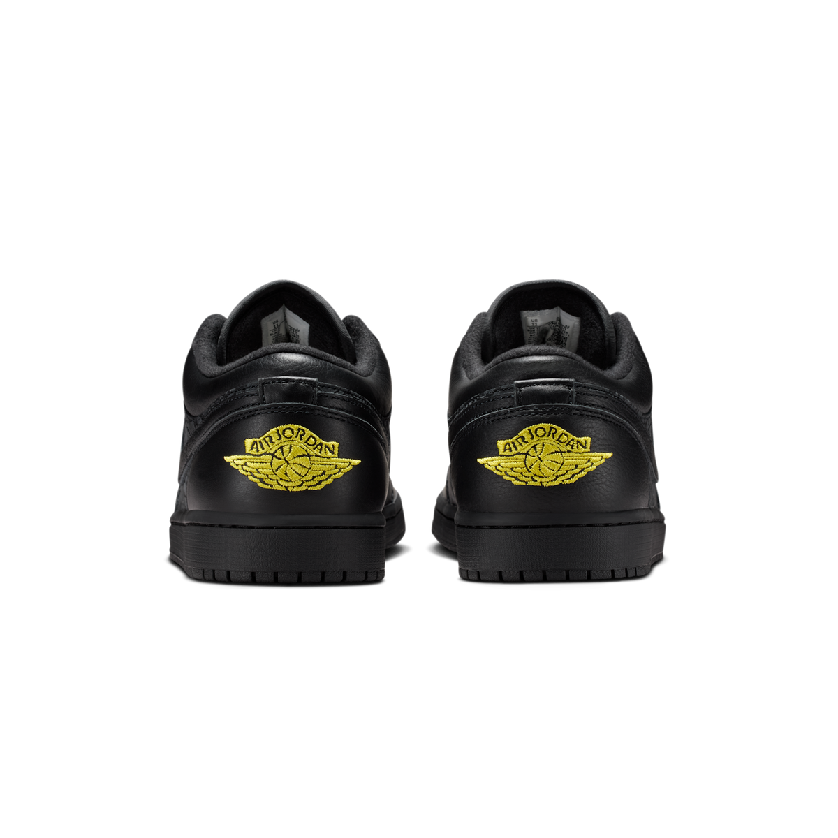 Jordan 1 Low Black Elephant Print