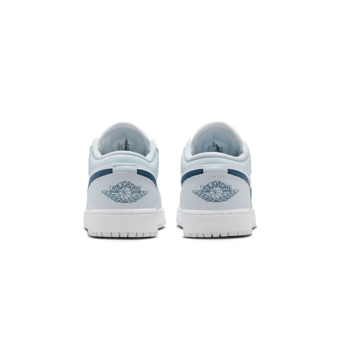 Jordan 1 Low White Aura Squadron Blue (GS)