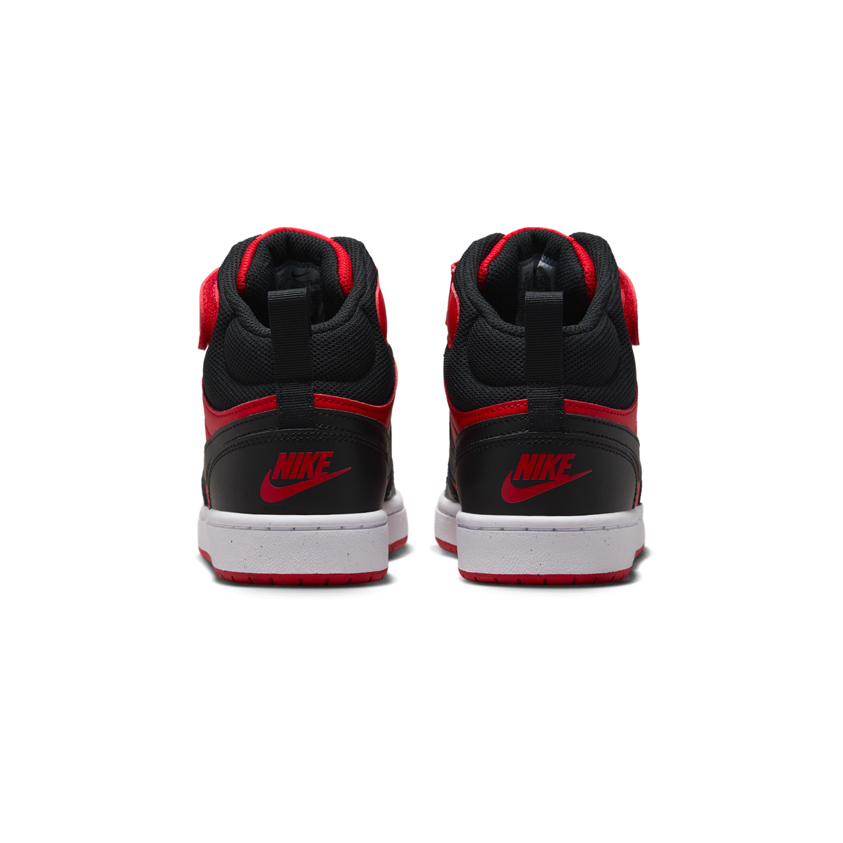 Nike Court Borough Mid 2 University Red White Black (GS)