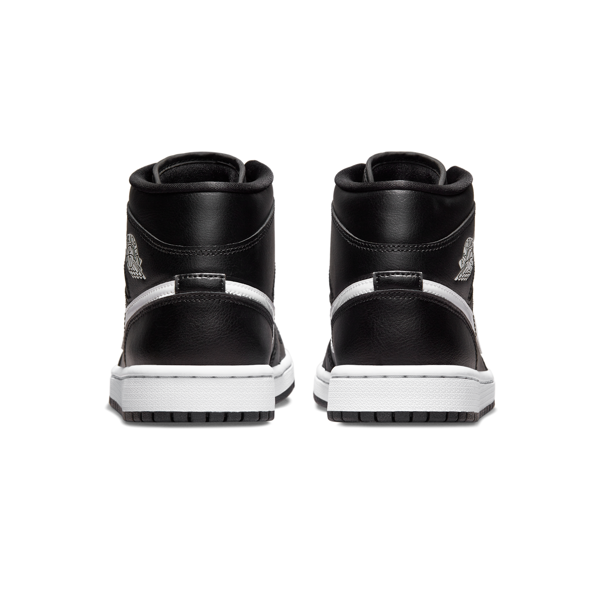 Jordan 1 Mid Black White (Women's)