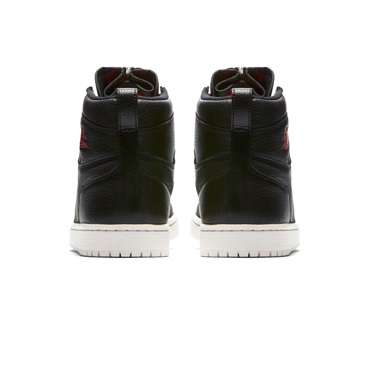Jordan 1 Retro High Zip Black Gym Red Phantom (Women's)