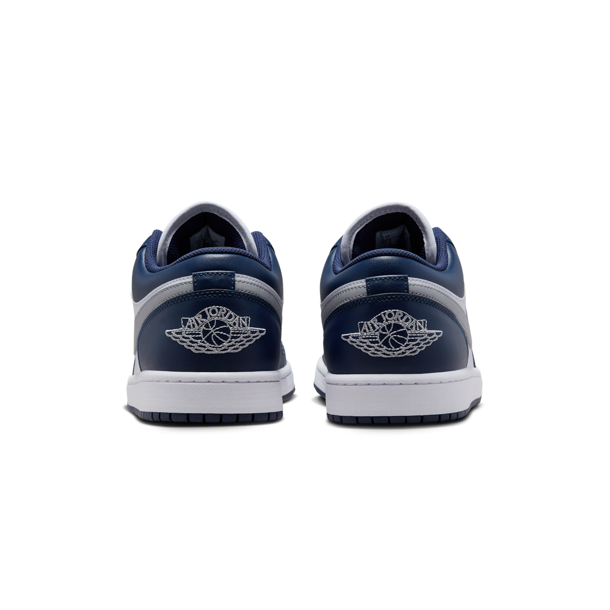 Jordan 1 Low Wolf Grey Midnight Navy