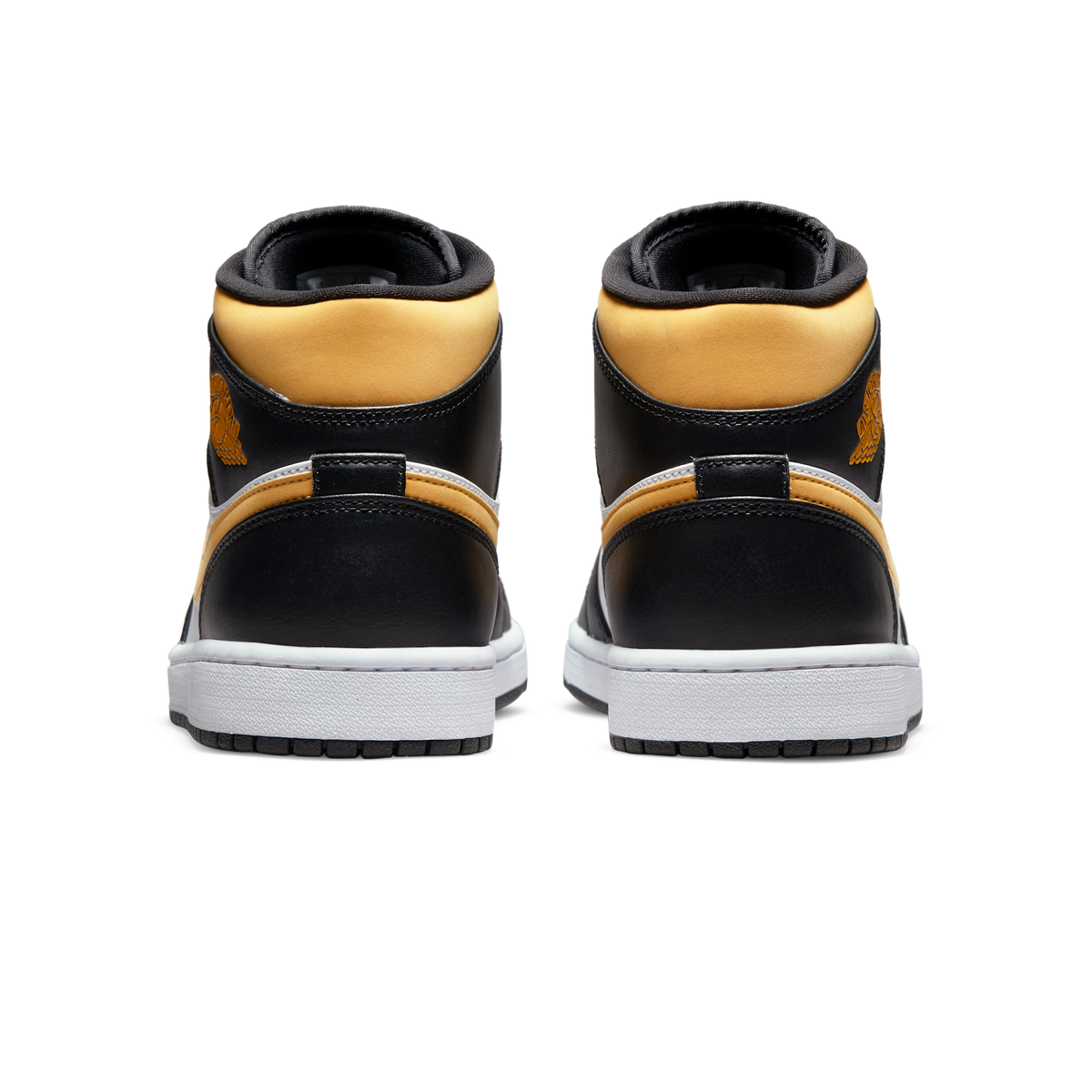Jordan 1 Mid White Pollen Black