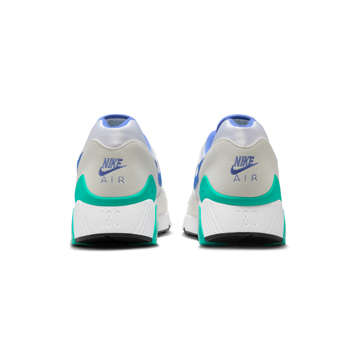 Nike Air 180 White Medium Blue Clear Jade