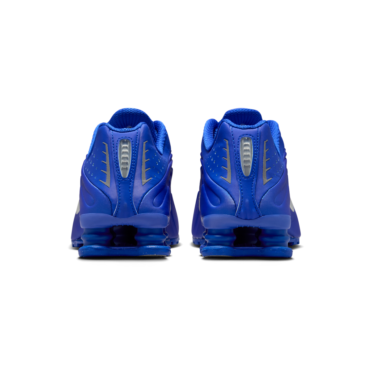 Nike Shox R4 Racer Blue Metallic Silver (Women's) | HJ7303-445