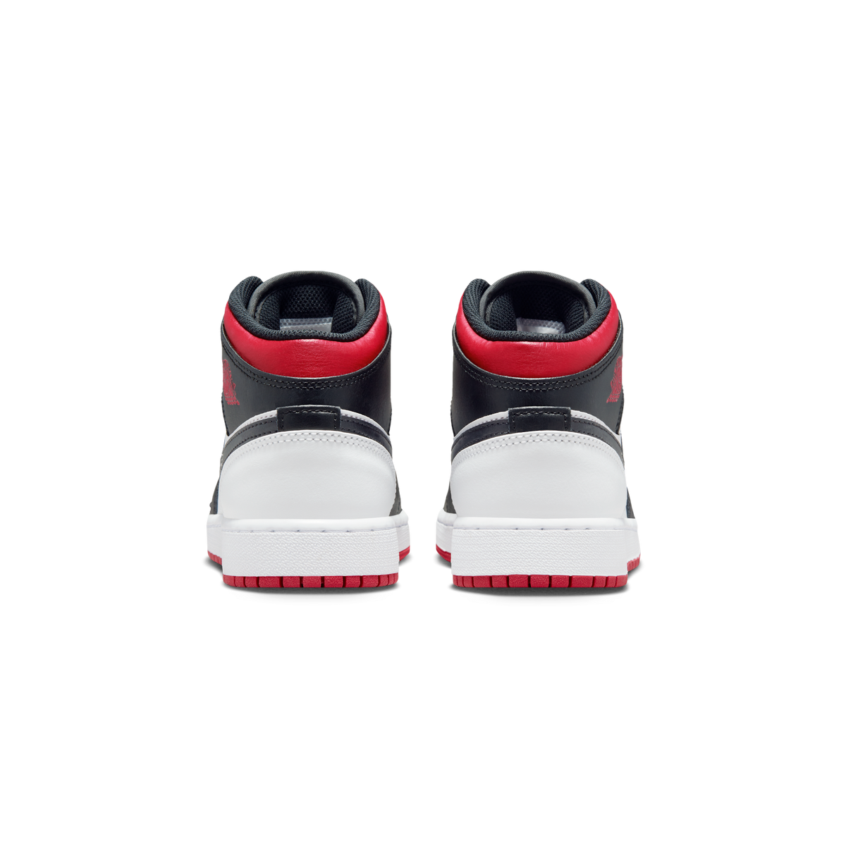 Jordan 1 Mid Gym Red Black Toe (GS)