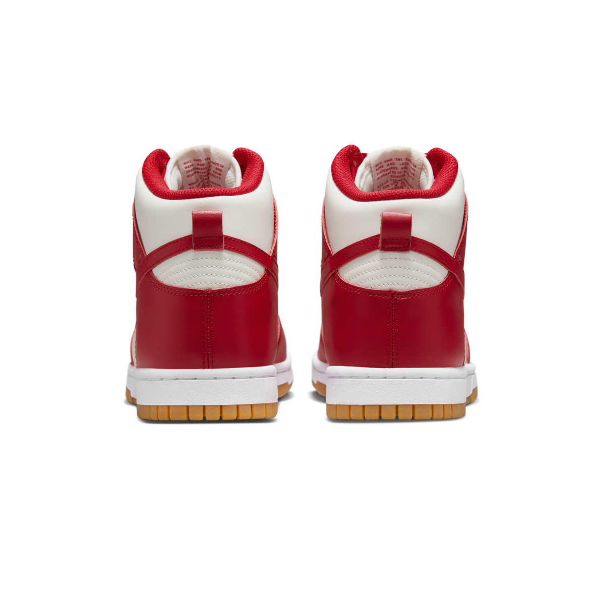 Nike Dunk High Sail Gym Red Gum (Women's) | DD1869-114