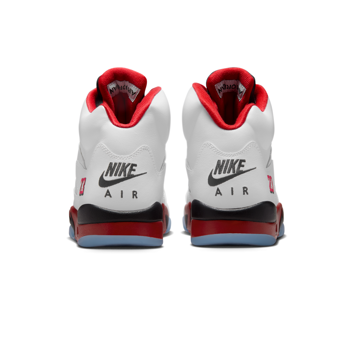 Jordan 5 Retro Fire Red Black Tongue (2025)