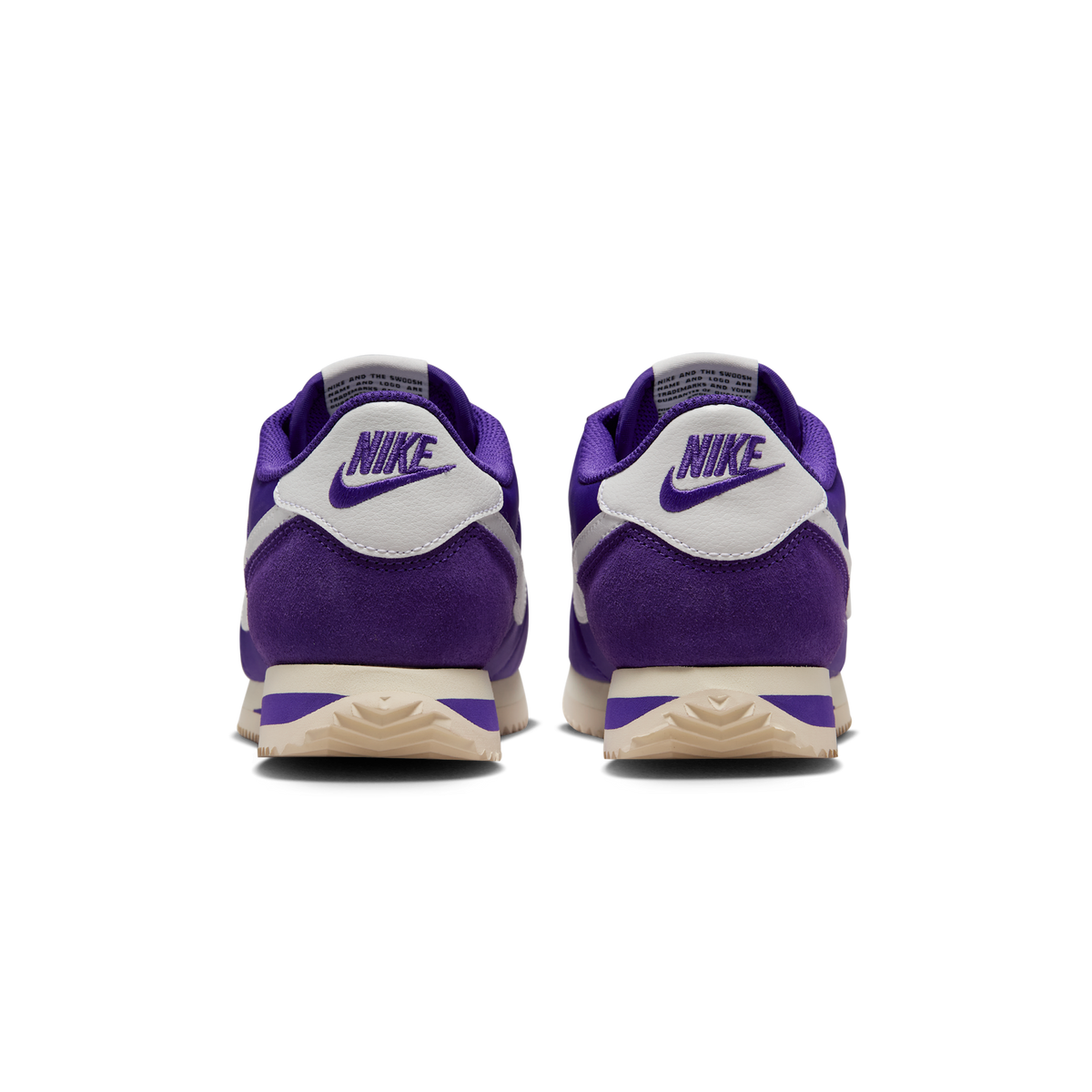 Nike Cortez Textile Field Purple Alabaster Safety Orange Summit White (Women's) | DZ2795-500