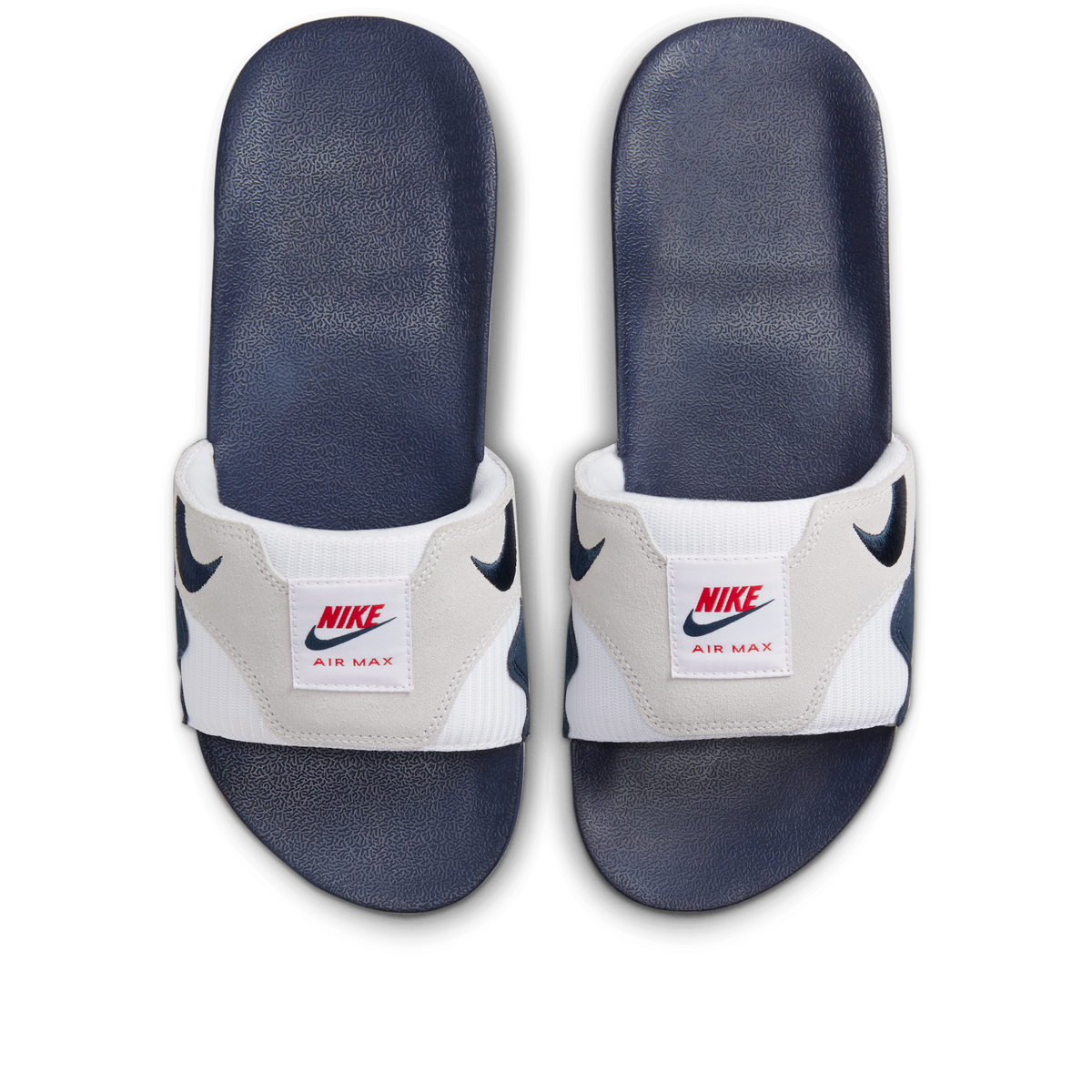 Nike Air Max 1 Slide Obsidian University Red