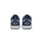 Jordan 1 Low Midnight Navy Wolf Grey (GS)