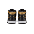 Jordan 1 Mid Black Metallic Gold