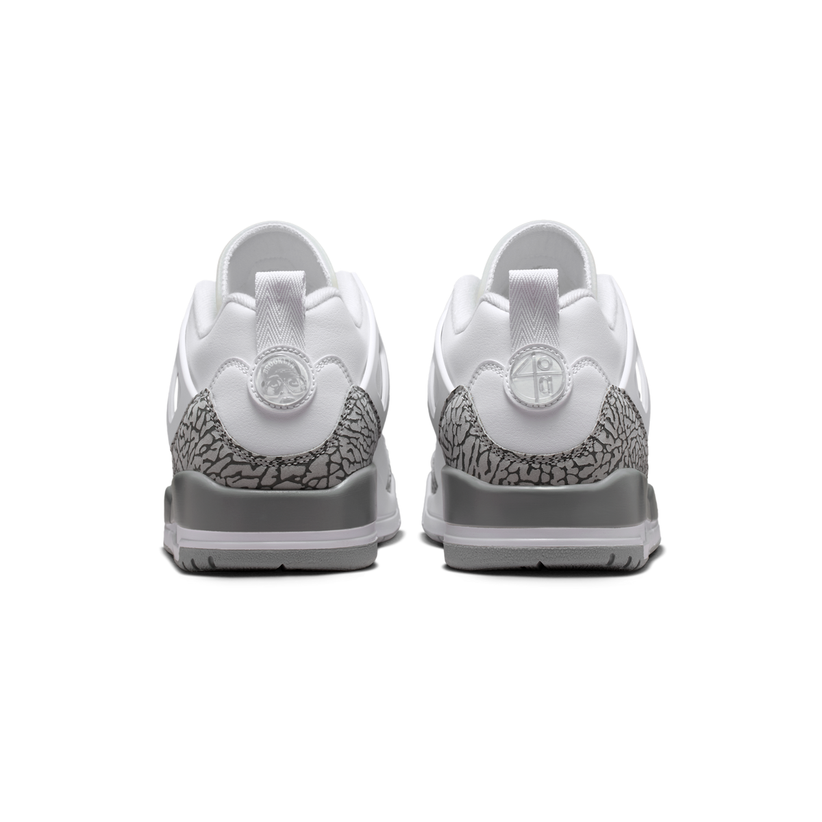 Jordan Spizike Low White Cement