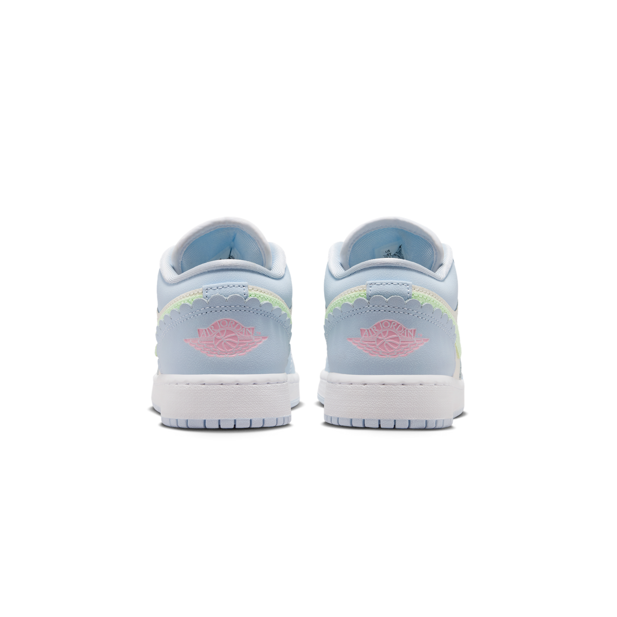 Jordan 1 Low SE Half Blue Sail Vapor Green (GS)
