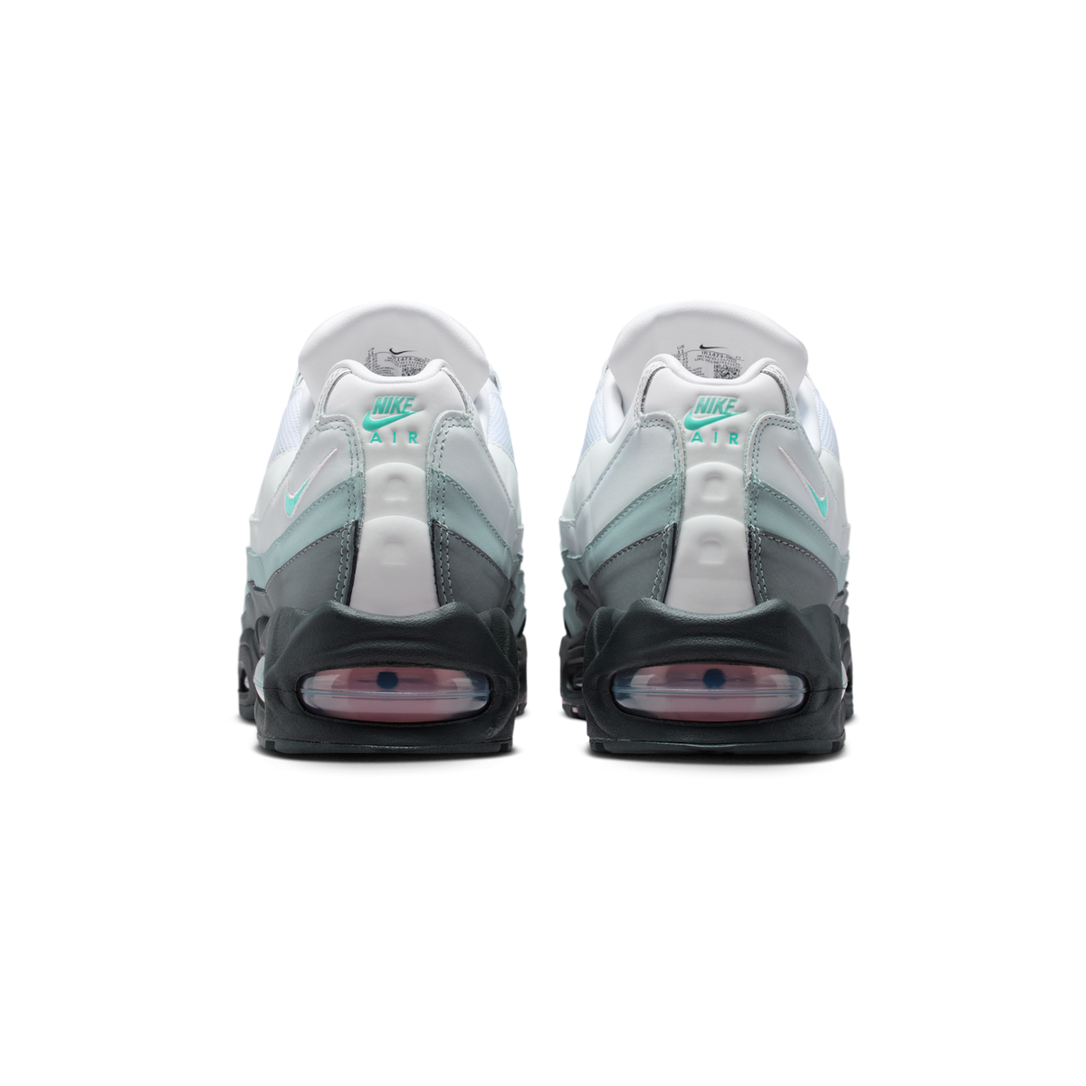 Nike Air Max 95 Big Bubble White Hyper Turquoise Pink Foam