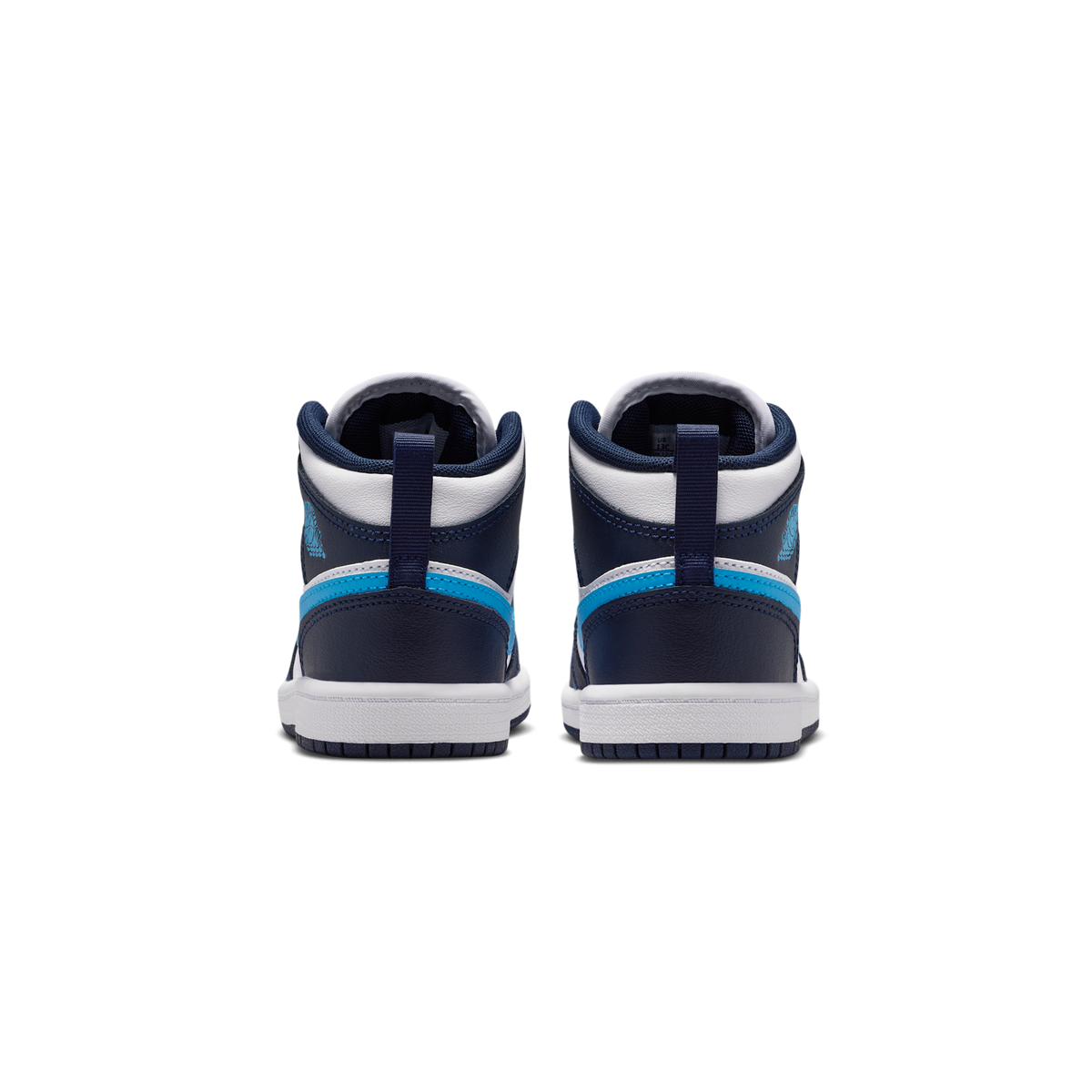 Jordan 1 Mid Obsidian Dark Powder Blue (PS)