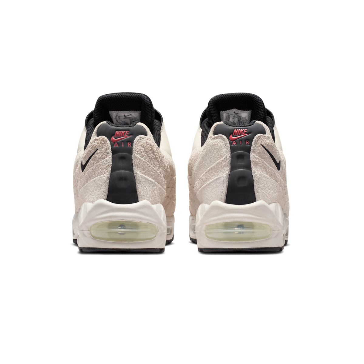 Nike Air Max 95 Big Bubble Phantom Light Crimson Smoke Grey Black