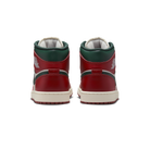 Jordan 1 Mid Redstone Midnight Green