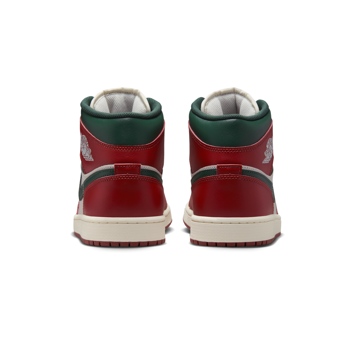 Jordan 1 Mid Redstone Midnight Green