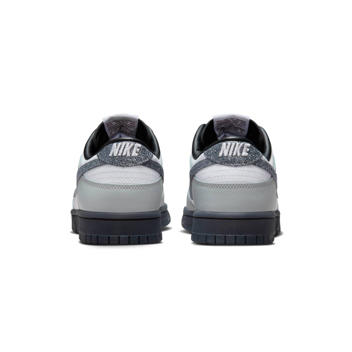Nike Dunk Low LX Glitter Swoosh White Light Smoke Grey (Women's)