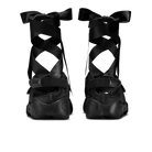 Nike Air Rift Triple Black Satin (Women's) | IH1990-010