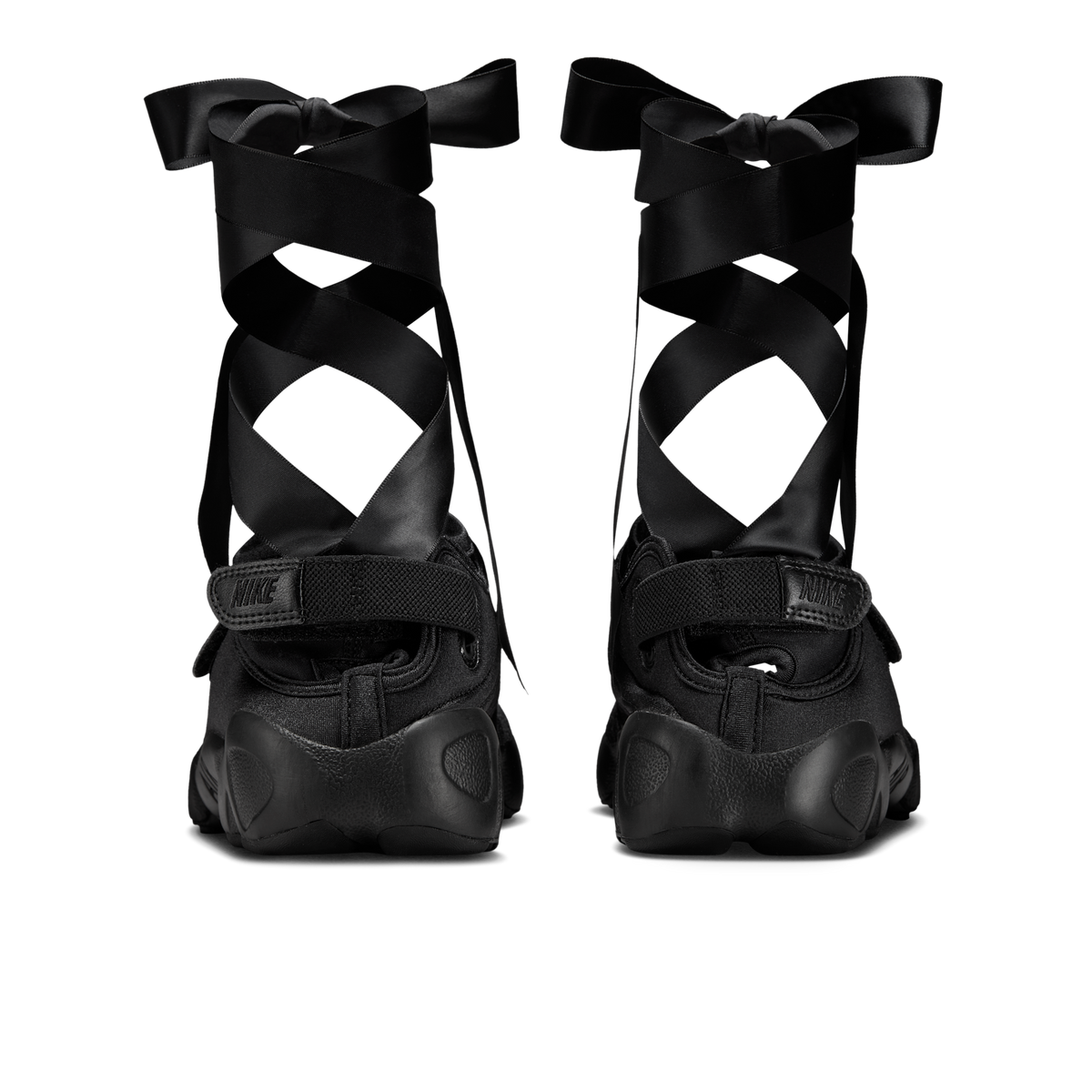 Nike Air Rift Triple Black Satin (Women's) | IH1990-010