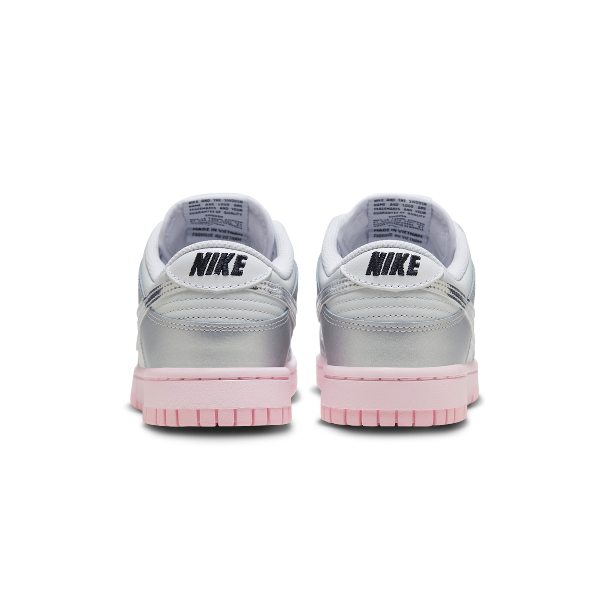Nike Dunk Low LX Metallic Silver Pink Foam (Women's) | HM3698-006