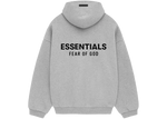 Fear of God Essentials Fleece Hoodie FW24 Light Heather Gray