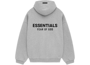 Fear of God Essentials Fleece Hoodie FW24 Light Heather Gray